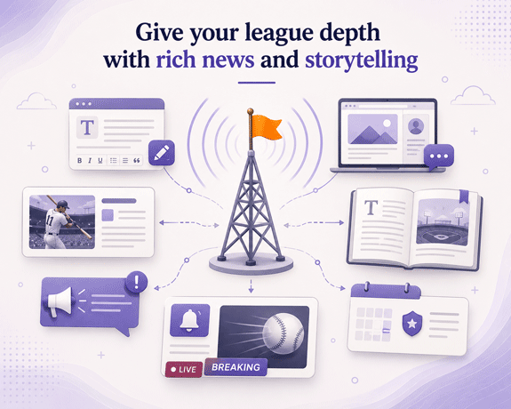 SimLeaguesPro News Features Card