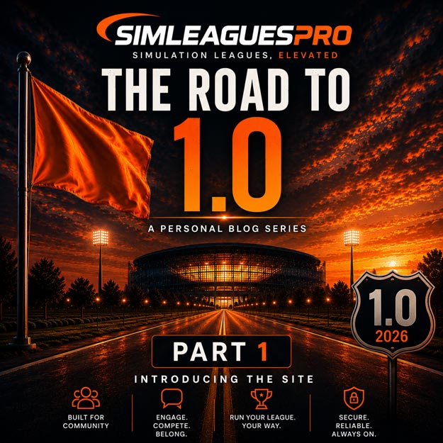 SimLeaguesPro Road to 1.0 – Part 1 is Now Live